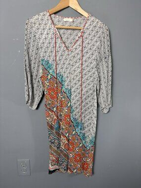 KYLA SEO Womens M Lightweight Tunic Dress or Swim Cover-Up Anthropologie